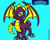 Dibujo Spyro pintado por fgvbs