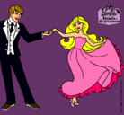 Dibujo Barbie bailando pintado por mujerwapa675
