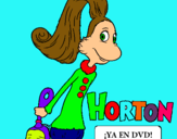 Dibujo Horton - Sally O'Maley pintado por cristhofer