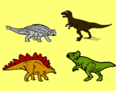 Dibujo Dinosaurios de tierra pintado por fdvvdrty