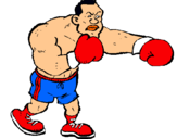 Dibujo Boxeador pintado por PPRKI