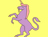 Dibujo Unicornio pintado por xamilita