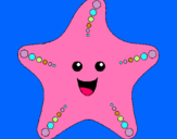 Dibujo Estrella de mar pintado por saryux♥