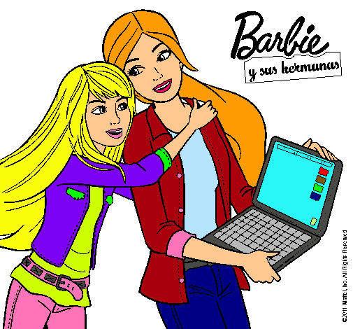 El nuevo portátil de Barbie