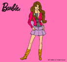Dibujo Barbie juvenil pintado por ramirez
