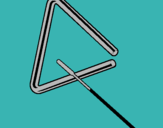 Dibujo Triángulo pintado por tuchi