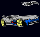 Dibujo Hot Wheels 3 pintado por jonio