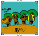 Dibujo Mariachi Owls pintado por olkuhjgr