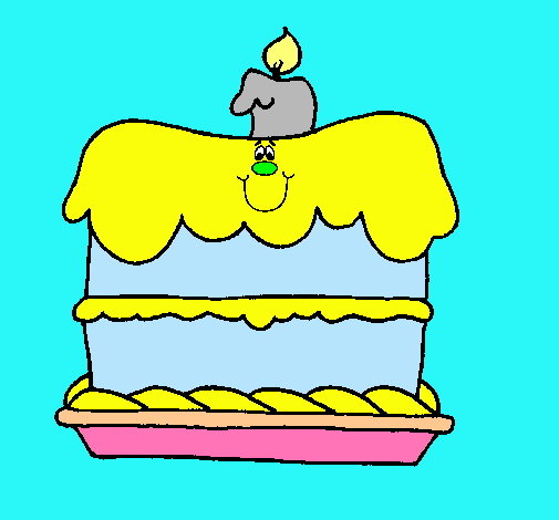 Pastel de cumpleaños