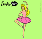 Dibujo Barbie bailarina de ballet pintado por seulau