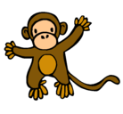 Dibujo Mono pintado por lioneljp