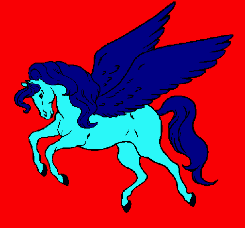 Pegaso volando