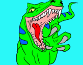 Dibujo Velociraptor II pintado por hbffhd