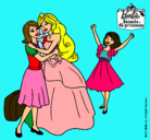 Dibujo Barbie proclamada princesa pintado por Tonina