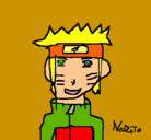 Dibujo Naruto pintado por Pepeux