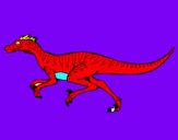 Dibujo Velociraptor pintado por catalt