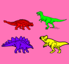 Dibujo Dinosaurios de tierra pintado por 0gbcdfedzfw5