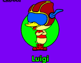 Dibujo Luigi pintado por marlis 