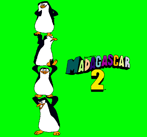 Madagascar 2 Pingüinos