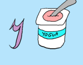 Dibujo Yogur pintado por Yaizinita5