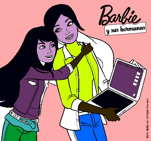 El nuevo portátil de Barbie