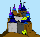 Dibujo Castillo medieval pintado por rtyku