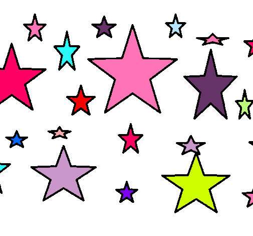 Dibujo De Conjunto De Estrellas Pintado Por Soliin En Dibujos Net El My Xxx Hot Girl