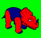 Dibujo Triceratops II pintado por 6987456