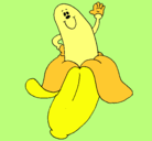 Dibujo Banana pintado por khfsf