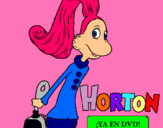 Dibujo Horton - Sally O'Maley pintado por melyna