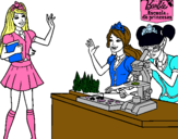 Dibujo Barbie en el laboratio pintado por dayana3750