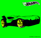 Dibujo Hot Wheels 3 pintado por       ----l