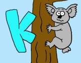 Dibujo Koala pintado por 21651223