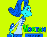 Dibujo Horton - Sally O'Maley pintado por aaaaaxule