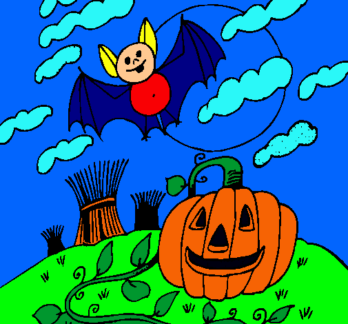 Paisaje de Halloween