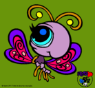 Dibujo Mariposa Littlest Pet Shop 2 pintado por sayri