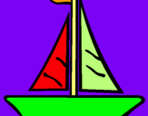 Dibujo Barco velero pintado por martinaaa