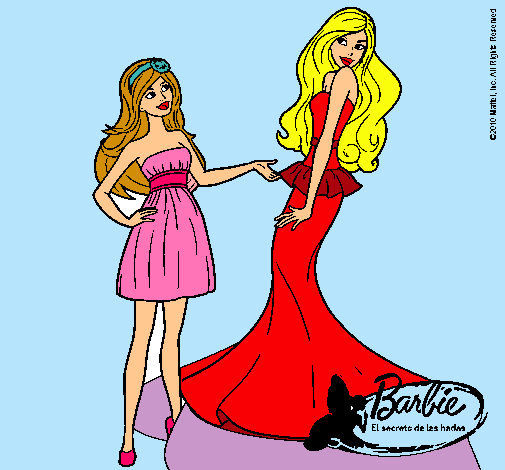 Barbie estrena vestido