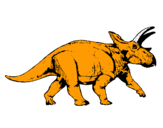 Dibujo Triceratops pintado por CARRILLO