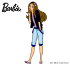 Dibujo Barbie con look casual pintado por vhcgfbhc