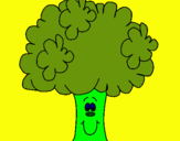 Dibujo Brócoli pintado por GIALUCIA