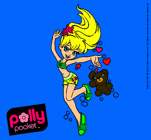 Dibujo Polly Pocket 14 pintado por PEPITAYO5