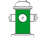 Dibujo Boca de incendio pintado por 5452496434