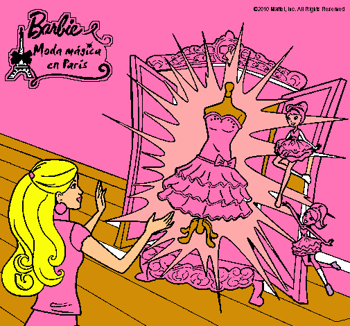 El vestido mágico de Barbie