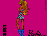 Dibujo Barbie Fashionista 2 pintado por Liinaa
