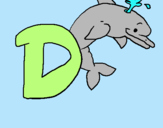 Dibujo Delfín pintado por patri8