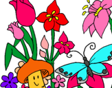 Dibujo Fauna y flora pintado por genmi
