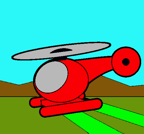 Helicóptero pequeño