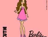 Dibujo Barbie Fashionista 3 pintado por rominamama