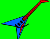 Dibujo Guitarra eléctrica II pintado por ERIHGTJghihu